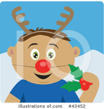 Royalty-Free (RF) Christmas Clipart Illustration by Dennis Holmes Designs - Stock Sample #43452