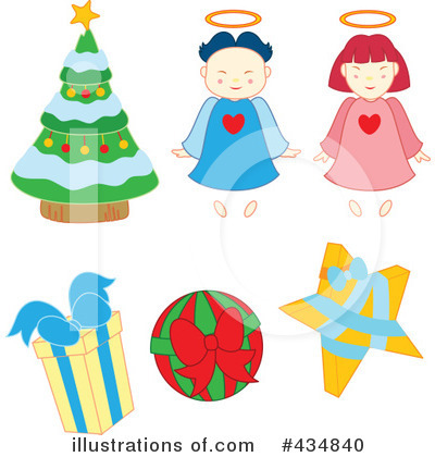 Royalty-Free (RF) Christmas Clipart Illustration by Cherie Reve - Stock Sample #434840