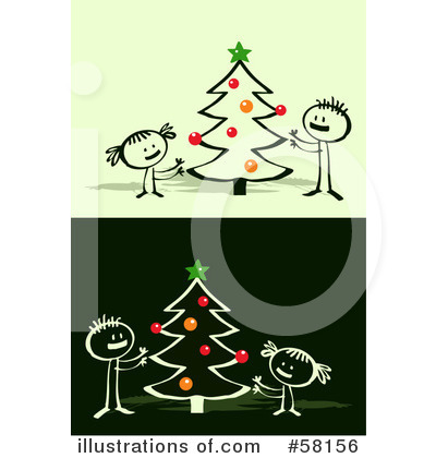 Christmas Tree Clipart #58156 by NL shop