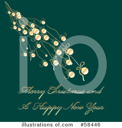 Christmas Greeting Clipart #58446 by MilsiArt