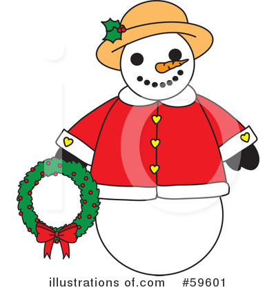 Royalty-Free (RF) Christmas Clipart Illustration by Rosie Piter - Stock Sample #59601