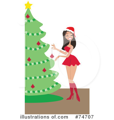Christmas Tree Clipart #74707 by peachidesigns