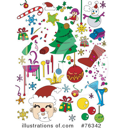 Royalty-Free (RF) Christmas Clipart Illustration by BNP Design Studio - Stock Sample #76342