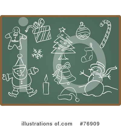 Royalty-Free (RF) Christmas Clipart Illustration by Qiun - Stock Sample #76909