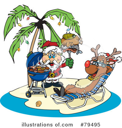 Santa Clipart #79495 by Dennis Holmes Designs