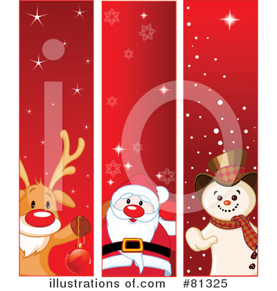 Royalty-Free (RF) Christmas Clipart Illustration by Pushkin - Stock Sample #81325
