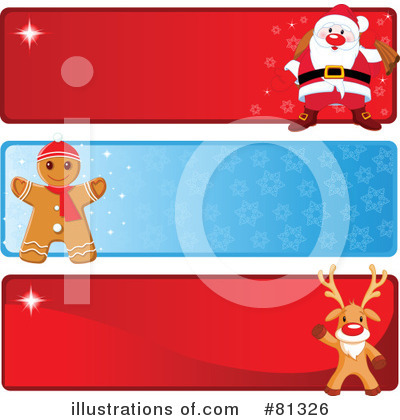 Christmas Banner Clipart #81326 by Pushkin