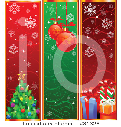 Christmas Banners Clipart #81328 by Pushkin