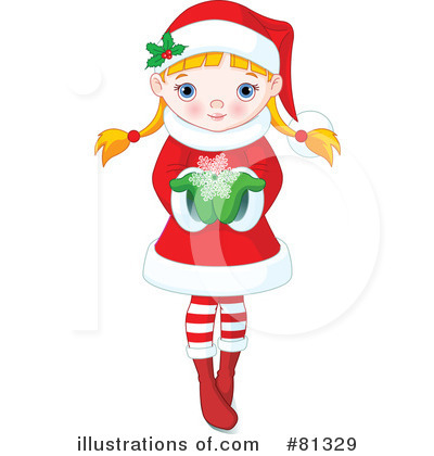 Royalty-Free (RF) Christmas Clipart Illustration by Pushkin - Stock Sample #81329