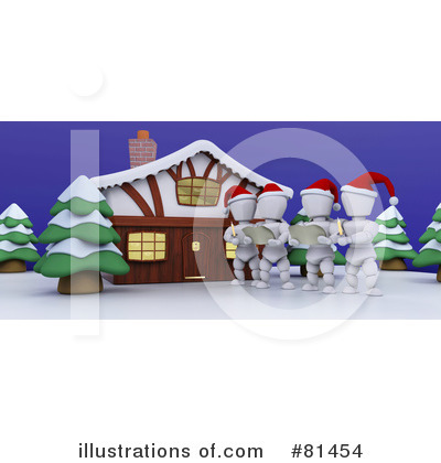 Royalty-Free (RF) Christmas Clipart Illustration by KJ Pargeter - Stock Sample #81454
