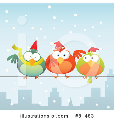 Royalty-Free (RF) Christmas Clipart Illustration by Qiun - Stock Sample #81483
