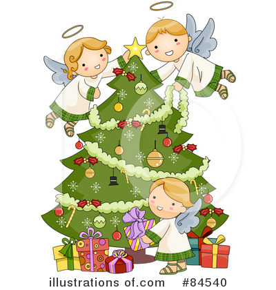 Royalty-Free (RF) Christmas Clipart Illustration by BNP Design Studio - Stock Sample #84540