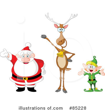 Royalty-Free (RF) Christmas Clipart Illustration by yayayoyo - Stock Sample #85228