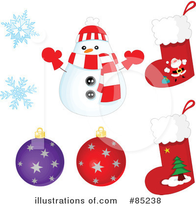 Royalty-Free (RF) Christmas Clipart Illustration by yayayoyo - Stock Sample #85238