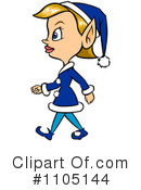Christmas Elf Clipart #1105144 by Cartoon Solutions