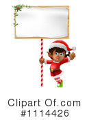 Christmas Elf Clipart #1114426 by AtStockIllustration