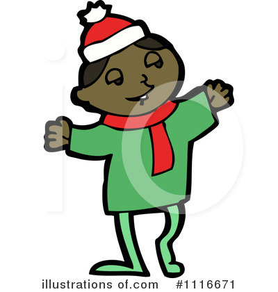 Christmas Elf Clipart #1116671 by lineartestpilot