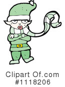 Christmas Elf Clipart #1118206 by lineartestpilot