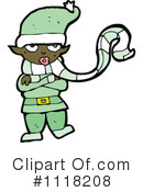 Christmas Elf Clipart #1118208 by lineartestpilot
