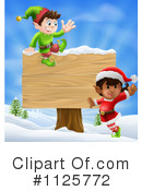 Christmas Elf Clipart #1125772 by AtStockIllustration