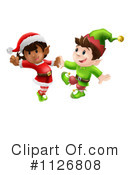 Christmas Elf Clipart #1126808 by AtStockIllustration