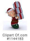 Christmas Elf Clipart #1144183 by KJ Pargeter