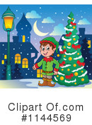 Christmas Elf Clipart #1144569 by visekart