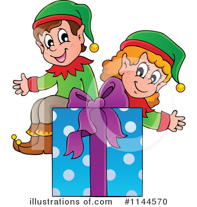 Christmas Elf Clipart #1144570 by visekart