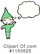 Christmas Elf Clipart #1150625 by lineartestpilot
