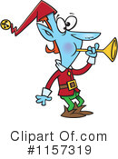 Christmas Elf Clipart #1157319 by toonaday