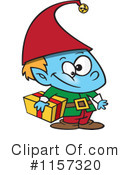 Christmas Elf Clipart #1157320 by toonaday