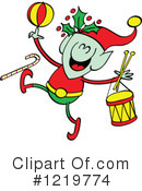 Christmas Elf Clipart #1219774 by Zooco