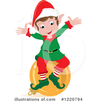 Christmas Bulb Clipart #1220794 by Pams Clipart