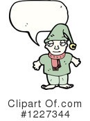 Christmas Elf Clipart #1227344 by lineartestpilot