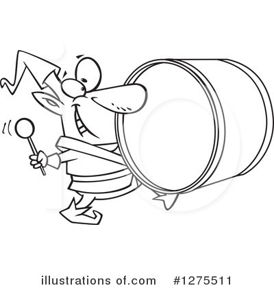 Drummer Clipart #1275511 by toonaday