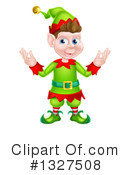 Christmas Elf Clipart #1327508 by AtStockIllustration