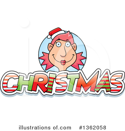 Royalty-Free (RF) Christmas Elf Clipart Illustration by Cory Thoman - Stock Sample #1362058