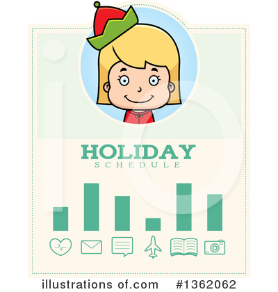 Royalty-Free (RF) Christmas Elf Clipart Illustration by Cory Thoman - Stock Sample #1362062