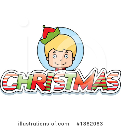 Royalty-Free (RF) Christmas Elf Clipart Illustration by Cory Thoman - Stock Sample #1362063