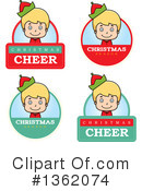 Christmas Elf Clipart #1362074 by Cory Thoman