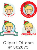 Christmas Elf Clipart #1362075 by Cory Thoman