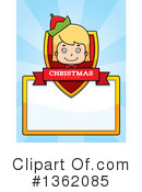 Christmas Elf Clipart #1362085 by Cory Thoman