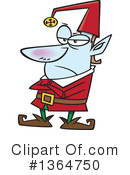 Christmas Elf Clipart #1364750 by toonaday