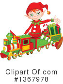 Christmas Elf Clipart #1367978 by Pushkin
