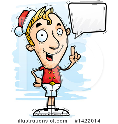 Royalty-Free (RF) Christmas Elf Clipart Illustration by Cory Thoman - Stock Sample #1422014