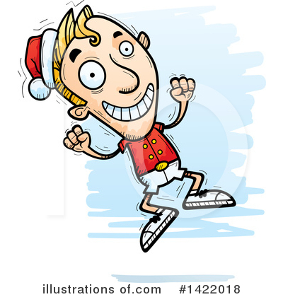 Royalty-Free (RF) Christmas Elf Clipart Illustration by Cory Thoman - Stock Sample #1422018