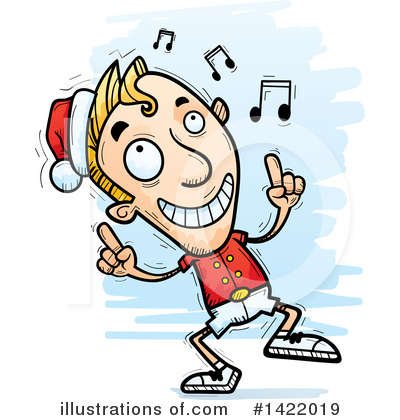 Royalty-Free (RF) Christmas Elf Clipart Illustration by Cory Thoman - Stock Sample #1422019