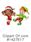 Christmas Elf Clipart #1427517 by AtStockIllustration