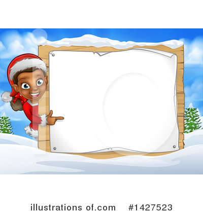 Royalty-Free (RF) Christmas Elf Clipart Illustration by AtStockIllustration - Stock Sample #1427523
