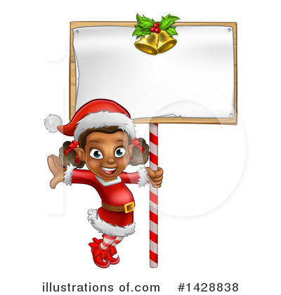 Christmas Elf Clipart #1428838 by AtStockIllustration